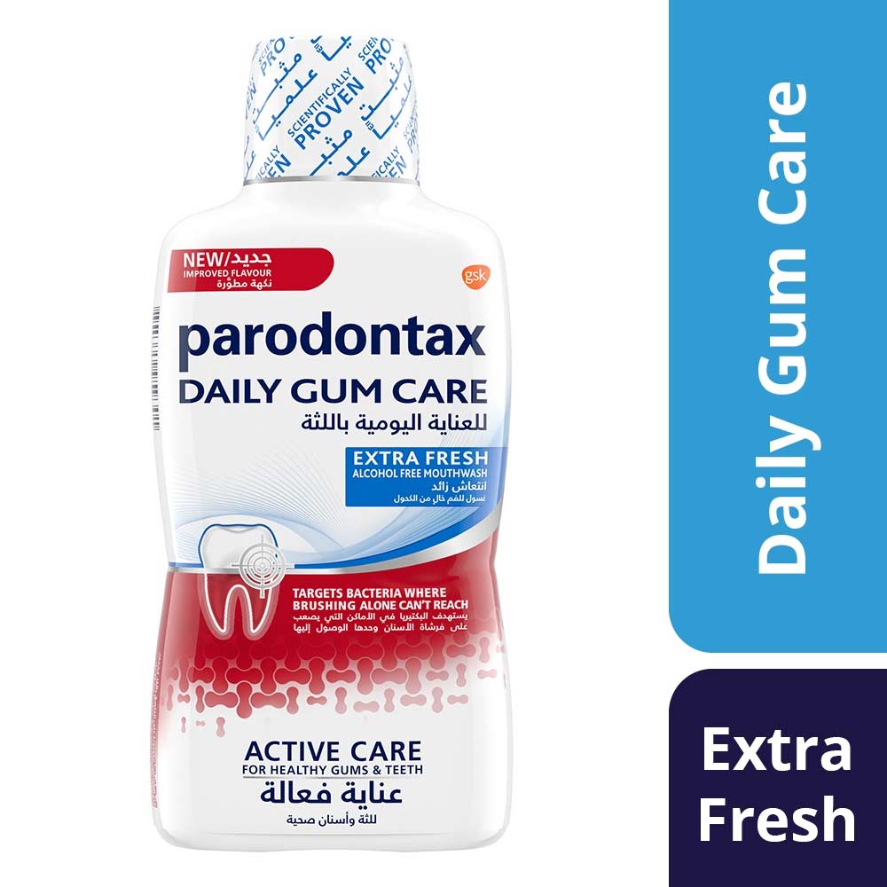 PARODONTAX M/W EXTRA FRSH 500ML