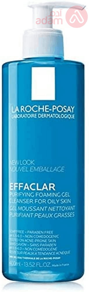 LRP EFFACLAR GEL MOUSSANT PURIFIANT400ML