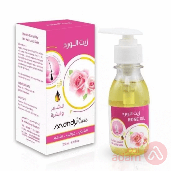 MANDY CARE ROSE OIL 125ML(0953)