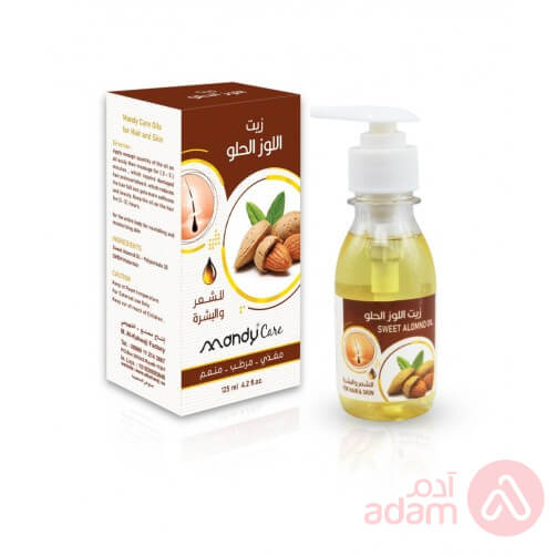 MANDY CARE SWEET ALMOND OIL 125ML(0915)