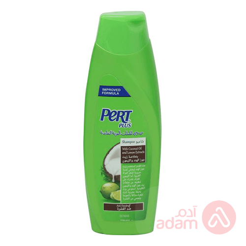 PERT PLUS SH A.DNDRUF COCONUT LEMON200ML