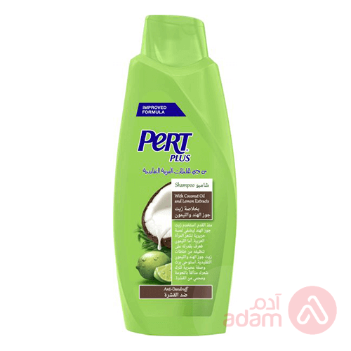 PERT PLUS SH A.DNDRUF COCONUT LEMON600ML