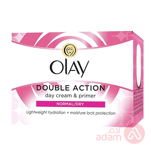 OLAY DOUBLE ACTION NRML DRY DAY CR 50ML