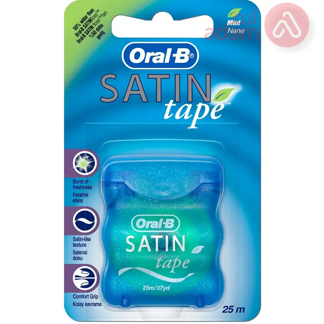ORAL-B SATIN TAPE MINT 25M(7978)