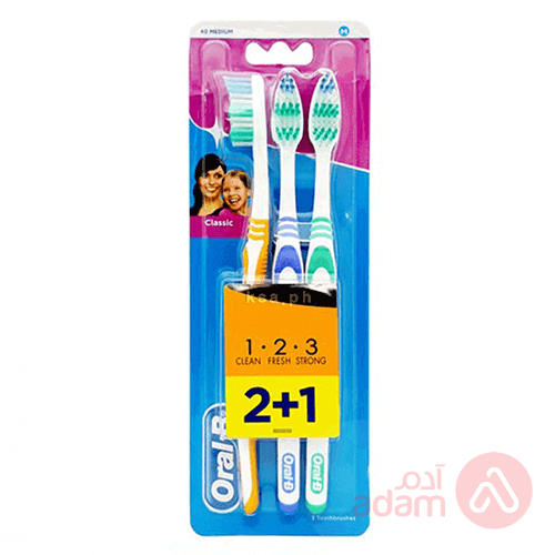 ORAL-B TB CLSC  40 MED 2+1(3089)
