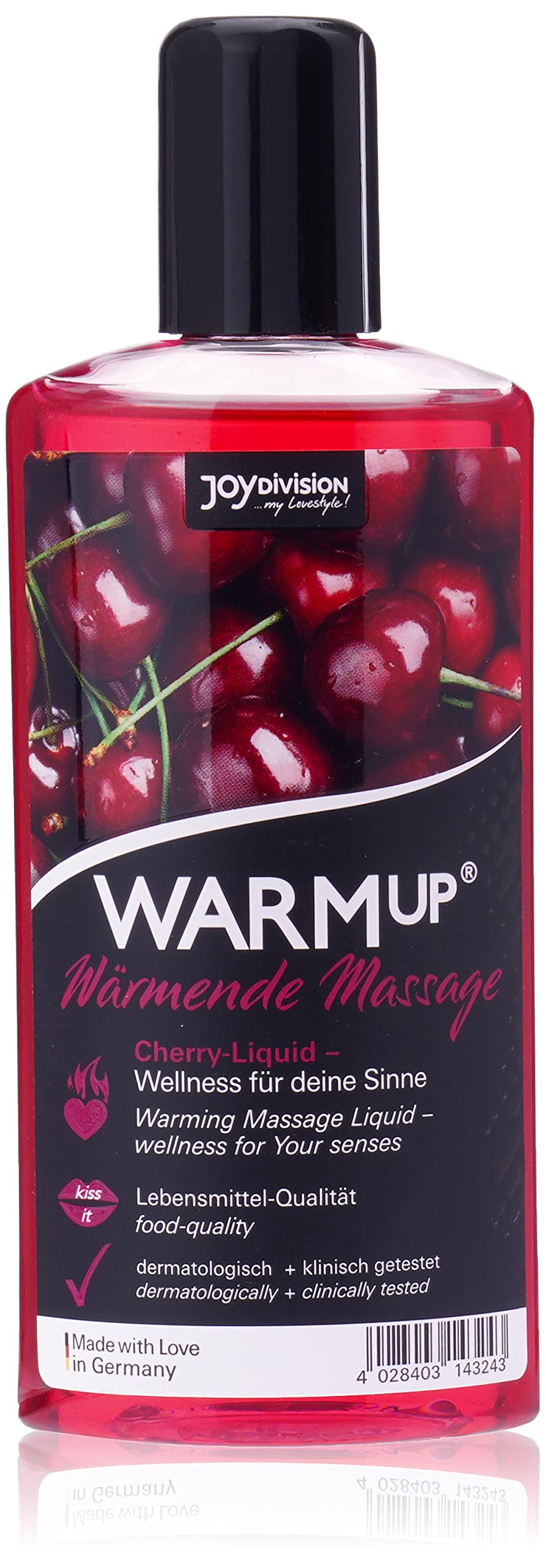 WARM UP MASSAGE LIQ CHERRY 150ML