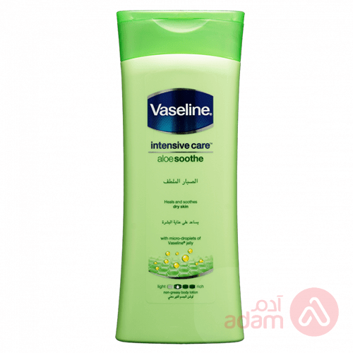 VASELINE LTN ALOE SOOTHE  400ML(9588)