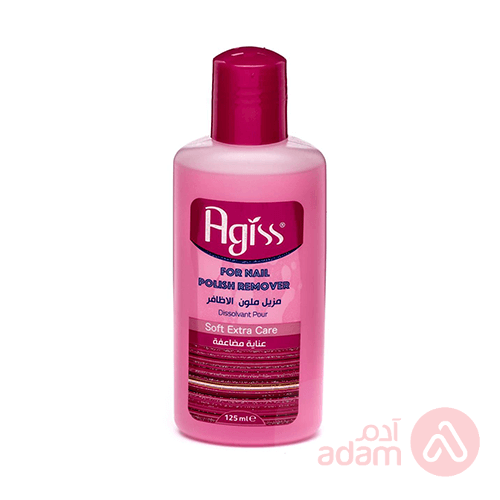 AGISS NL/POLSH REMV SOFT EXTRA CARE125ML