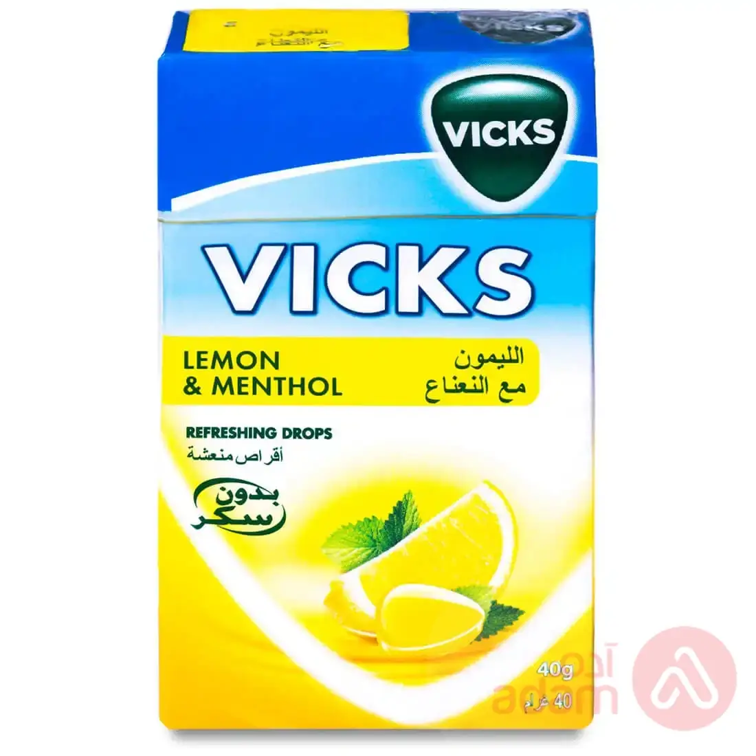 VICKS TD LEMON MNTOL 40GM