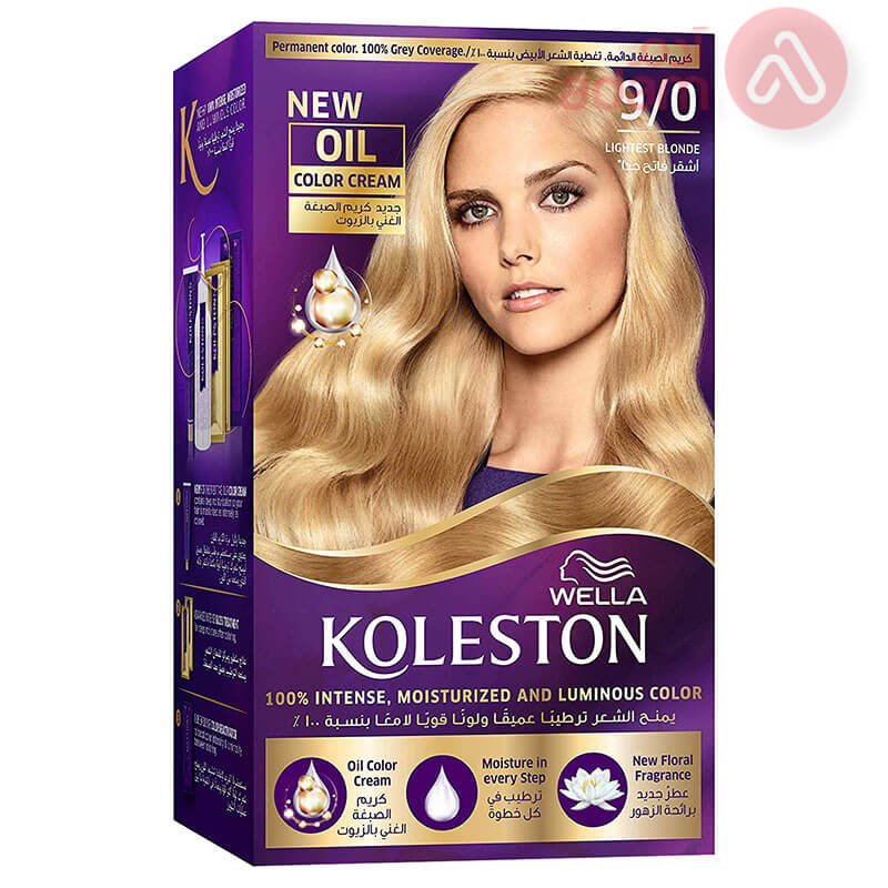 KOLESTON KIT CLR 9/0 VERY L/BLOND 50ML