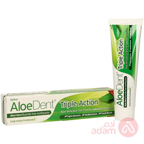 ALOEDENT T/P ALO/VRA TRIPLE ACTION 100ML