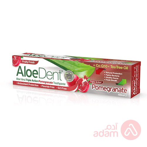 ALOEDENT T/P POMEGRANATE 100ML