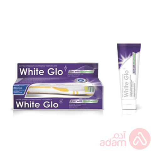 WHIT GLO TP 2IN1 WHITNG WITH M/W 150GM