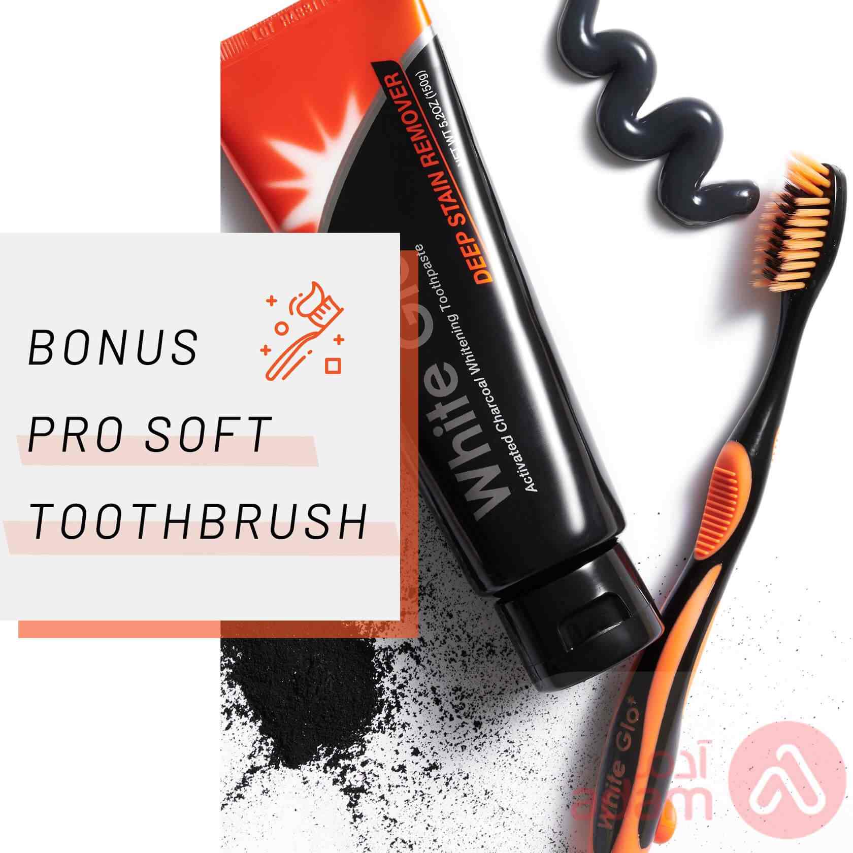 WHIT GLO TP CHARCOAL DEEP STAIN REMV150G