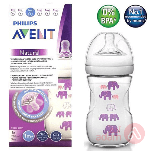 AVENT NAT 2.0 BOTTLE 260ML 903/67.070/21