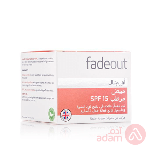 FADE OUT ORGNL WHT MOISTUR FPF 15 75ML