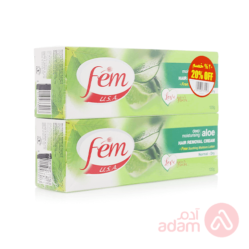 FEM HR REMOV CR ALO TW/PACK 20%OFF 120GM