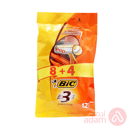 BIC 3 SNSTV RAZOR 8+4PCS (3293)