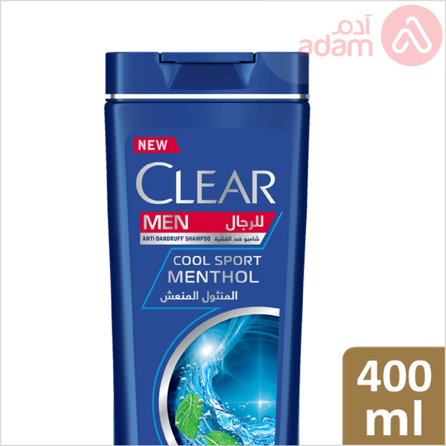 CLEAR SH COOL SPORT MNTOL 400ML