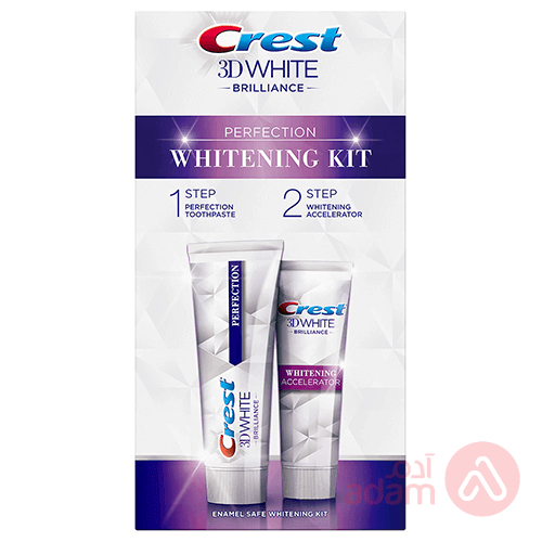 CREST T/P 3D WHT BRILLIANC PERF WHT2X75M