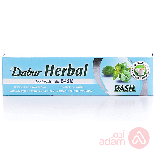 DABUR HERBAL TP BASIL 150GM+TB FREE