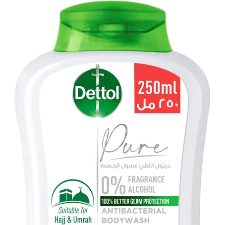 DETOL PURE SHOWER GEL 250ML