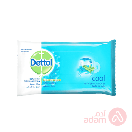 DETTOL ANTIBACTERIAL COOL SKN WPS 10PC