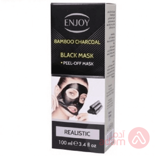 ENJOY BAMBOO CHARCOAL BLACK MASK 100ML