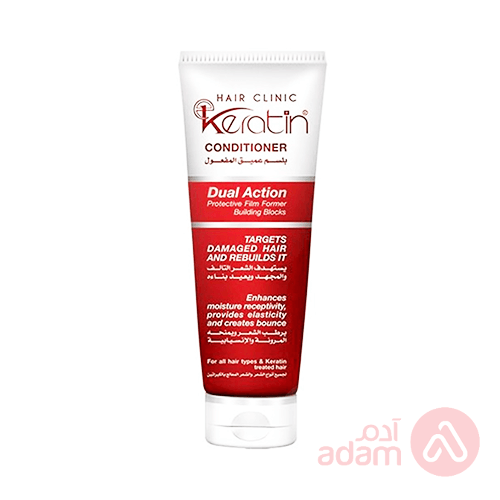 EVA KERATIN COND DUAL ACTION230ML