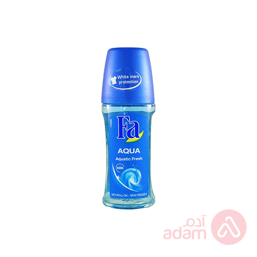 FA DEO ROLL  AQUA 50ML(0235)