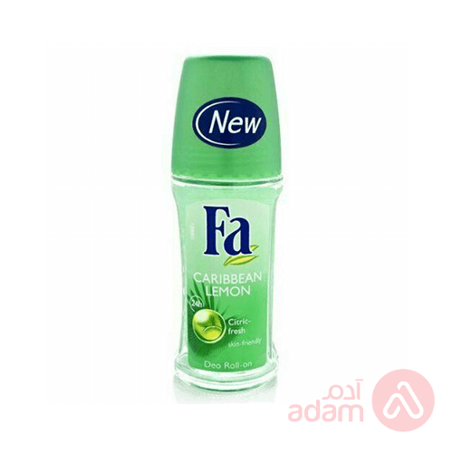 FA DEO ROLL CARIBBEAN LEMON 50ML(0211)