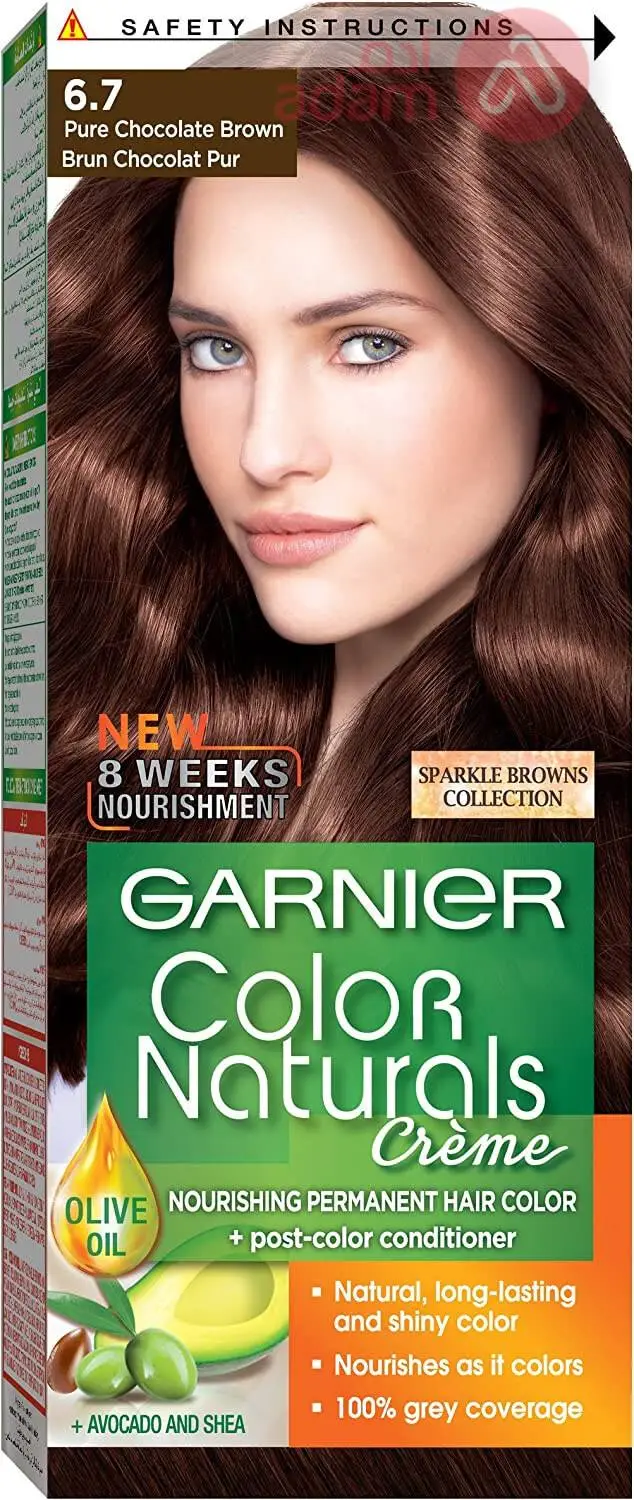 GARNIER CLR NAT 6.7 PURE CHOCLT BROWN