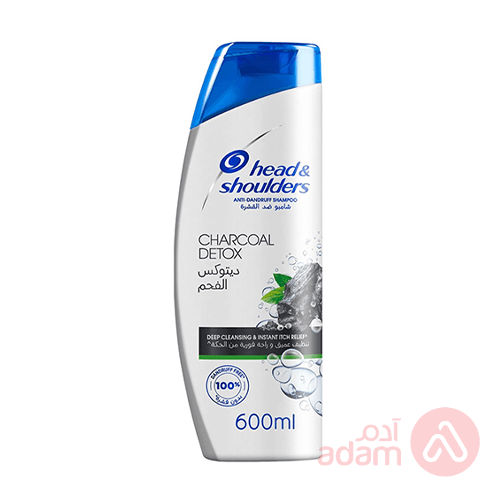 HEAD&SHOULDERS SH CHARCOAL DETOX 600ML