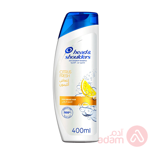 HEAD&SHOULDERS SH CITRUS FRSH 400ML(LEM)