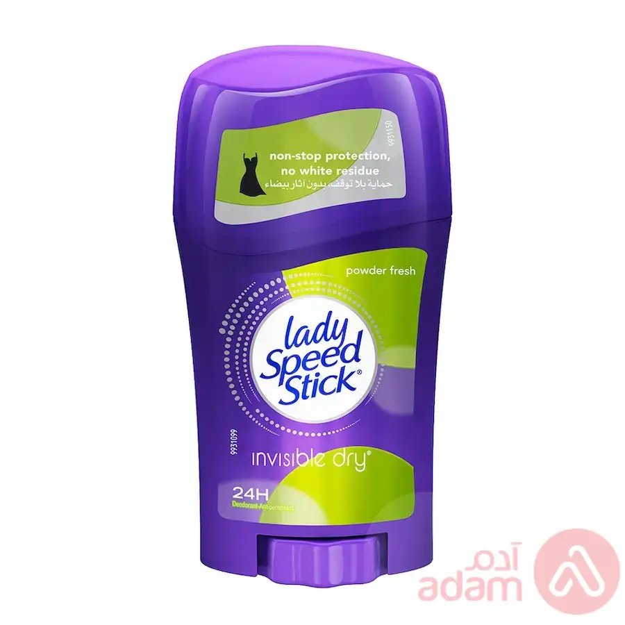 LADY SPD STK POW FRSH INVIS DRY 40GM